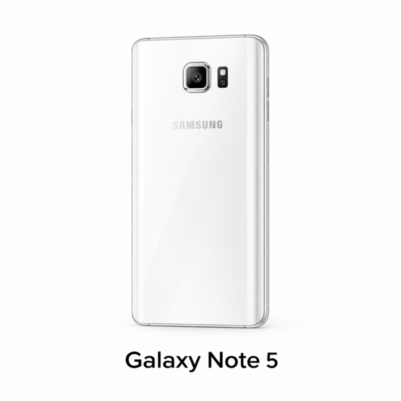 Galaxy Note 5 (White): Back Glass for replacement