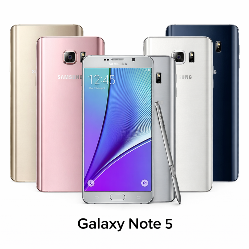 Galaxy Note 5 (Gold): Back Glass for replacement