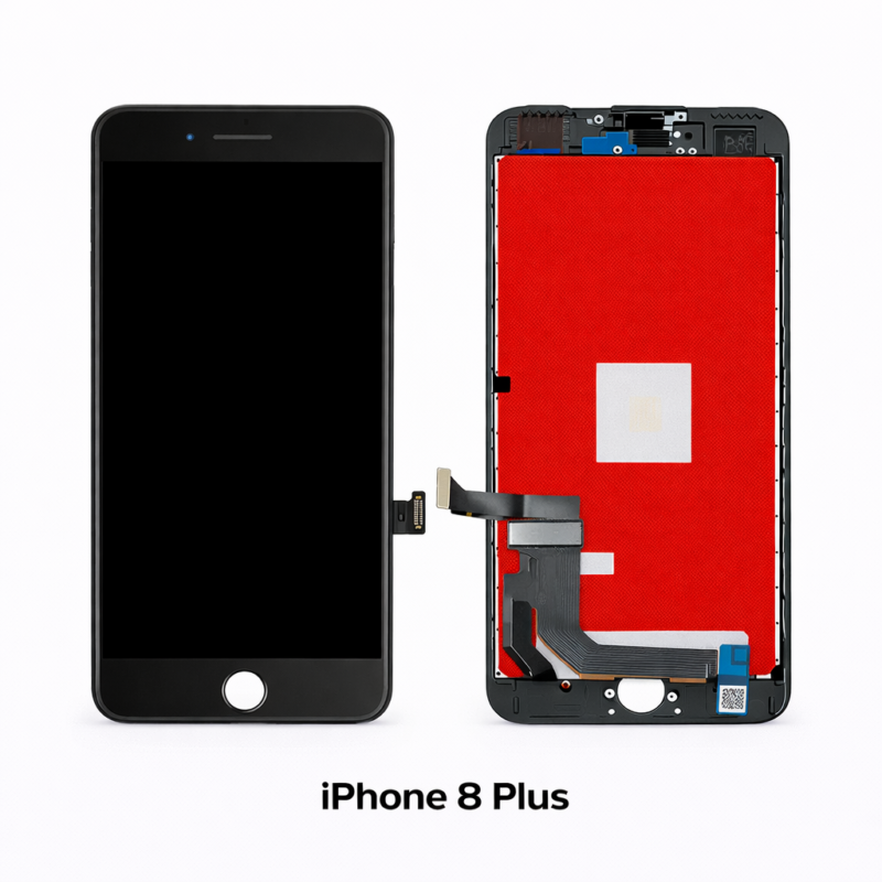 iPhone 8 Plus (Black): LCD Display / Combo Replacement
