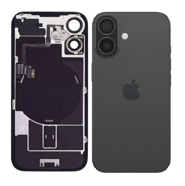 iPhone16 Plus : Black Full Body / Housing Replacement