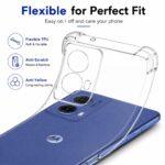 Motorola G31 Anti-Yellow Transparent Case: Soft TPU - Image 4