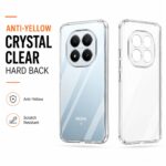 Redmi 12 Anti-Yellow Transparent Case: Soft TPU