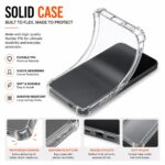 Infinix Note 30 5G Anti-Yellow Transparent Case: Soft TPU - Image 3