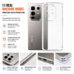 Infinix Note 30 5G Anti-Yellow Transparent Case: Soft TPU