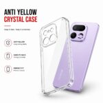 Realme 13 5G Anti-Yellow Transparent Case: Soft TPU