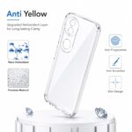 Vivo X60 Anti-Yellow Transparent Case: Soft TPU - Image 4