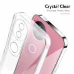Vivo X60 Anti-Yellow Transparent Case: Soft TPU