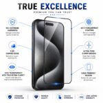 Google Pixel 5 Military-Grade Gorilla Tempered Glass | Superior Hardness, Edge-to-Edge, Bubble-Free Adhesive - Image 5