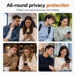 iPhone 14 Privacy Matte Screen Protector: Superior Hardness, Anti-Spy Protection, 30° Side Privacy - Image 3